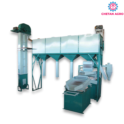 chetan agro industries seed cleaning machine for castor, sunflower, groundnut and mustard